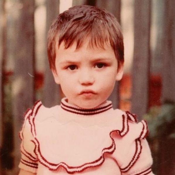 Фото Ольги Серябкиной в детстве