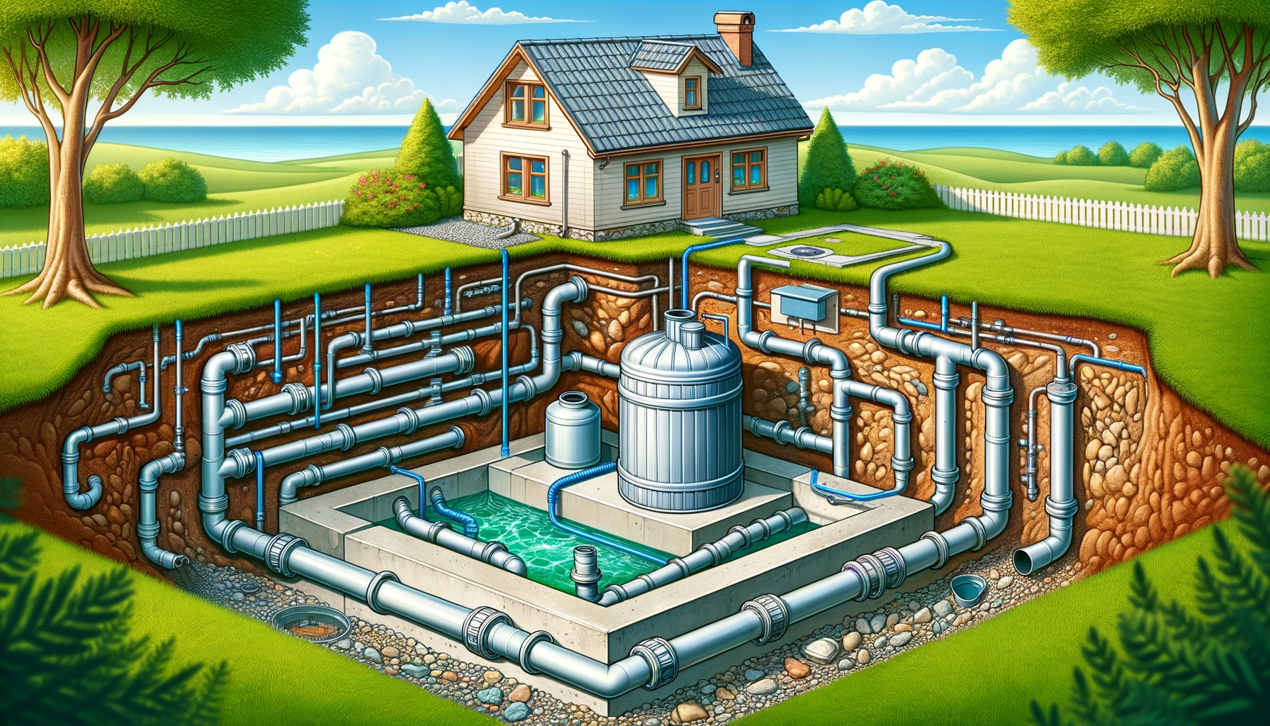 Проектирование и установка систем автономной канализации - выбираем и устанавливаем оборудование для надежного и безопасного функционирования