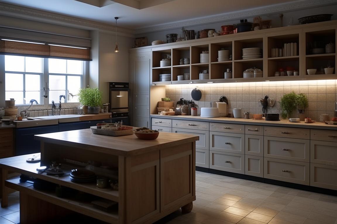 Функциональное использование пространства в небольших кухнях: оптимизация площади и создание уютной атмосферы