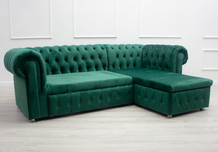 Тренды интерьера: от углового дивана Chester до маникюрных столов  и дровниц в стиле лофт