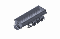 Самосвальные полуприцепы: виды, преимущества и особенности