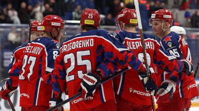 ЦСКА разгромил «Куньлунь», одержав 6-ю победу подряд в КХЛ