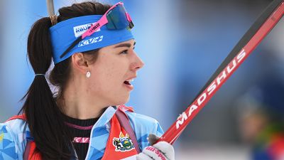 Гореева победила в индивидуальной гонке на этапе Кубка России по биатлону в Уфе