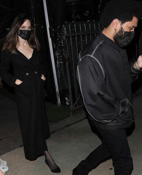 Музыкант The Weeknd подтвердил свой роман с Анджелиной Джоли