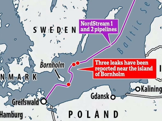 В Швеции подтвердили, что взрывы на «Северных потоках» были диверсией