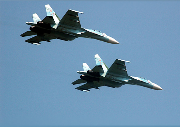 ВС США заявили о столкновении российского Су-27 с американским беспилотником в Черном море